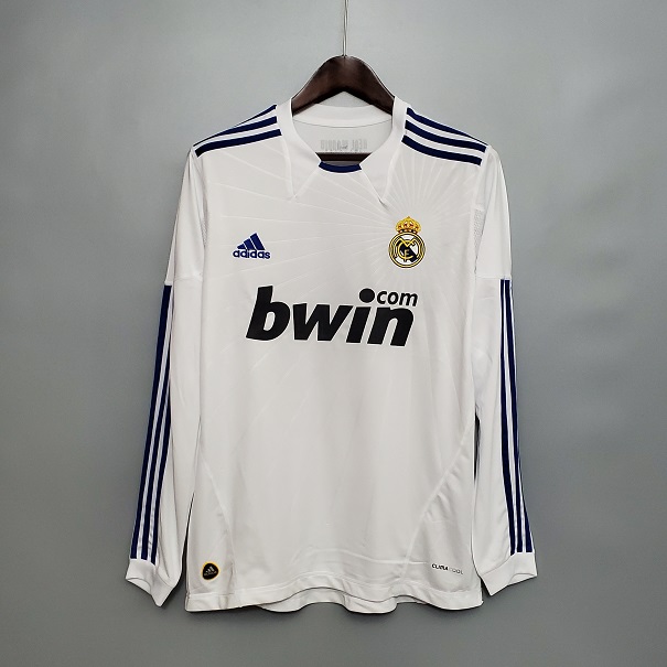 AAA Quality Real Madrid 10/11 Home Long Soccer Jersey
